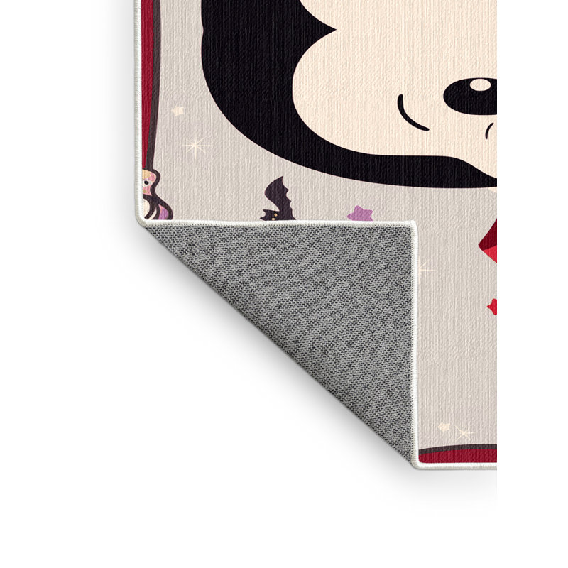 Tapis de Noël lavable The Holiday Aisle®, Tapis de couloir 2 pi x 4 pi
