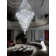 D48''x H120'' Extra Large Square 6 Tiers Chandeliers For High Ceilings Gold Ceiling Light