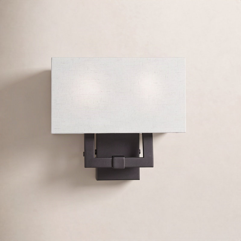 Flaire Flush Mounted Sconce, English Bronze
