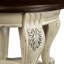 Table d'appoint 22 po en bois massif et beige, avec tablette, pour le salon, facile à assembler, finition thermolaquée, table de bout arrondie sécuritaire à coins arrondis à deux tons, bois, placage, design