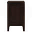 Table de chevet rectangulaire à 2 tiroirs Garrett Cappuccino-1910448347