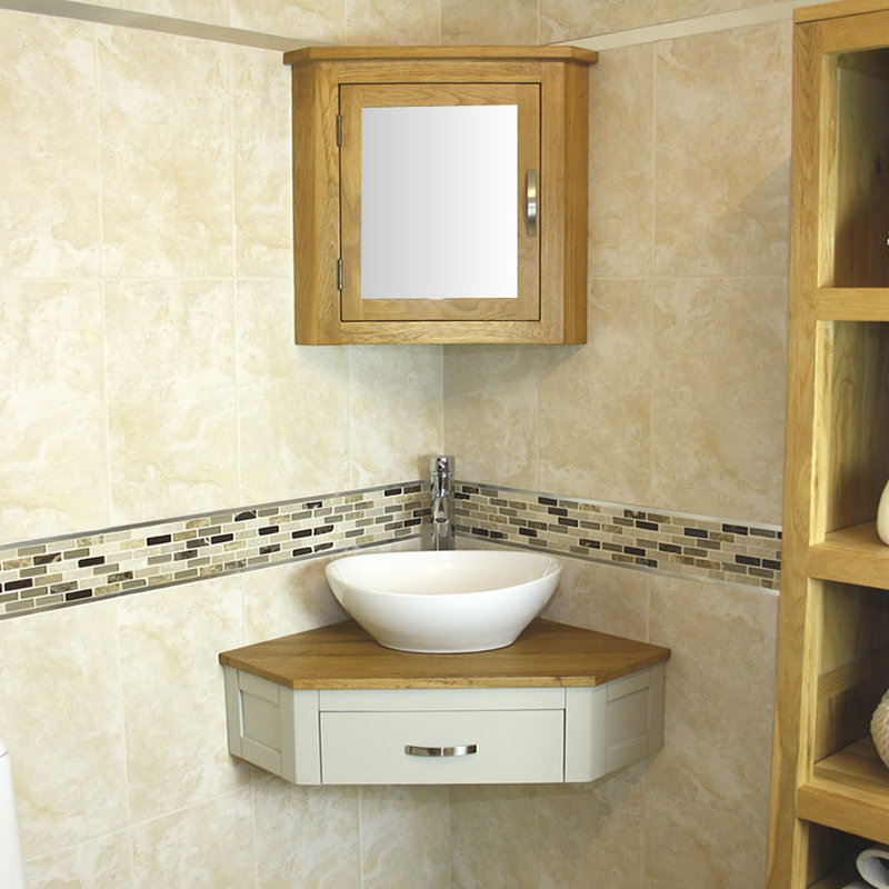 Giovani 550mm Single Bathroom Vanity with Vessel Ceramic Basin, Grey