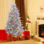 Sapin de Noël givré pré-éclairé-701535906