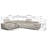 Upholstered L-Shaped Sectional Symmetrical-69489243