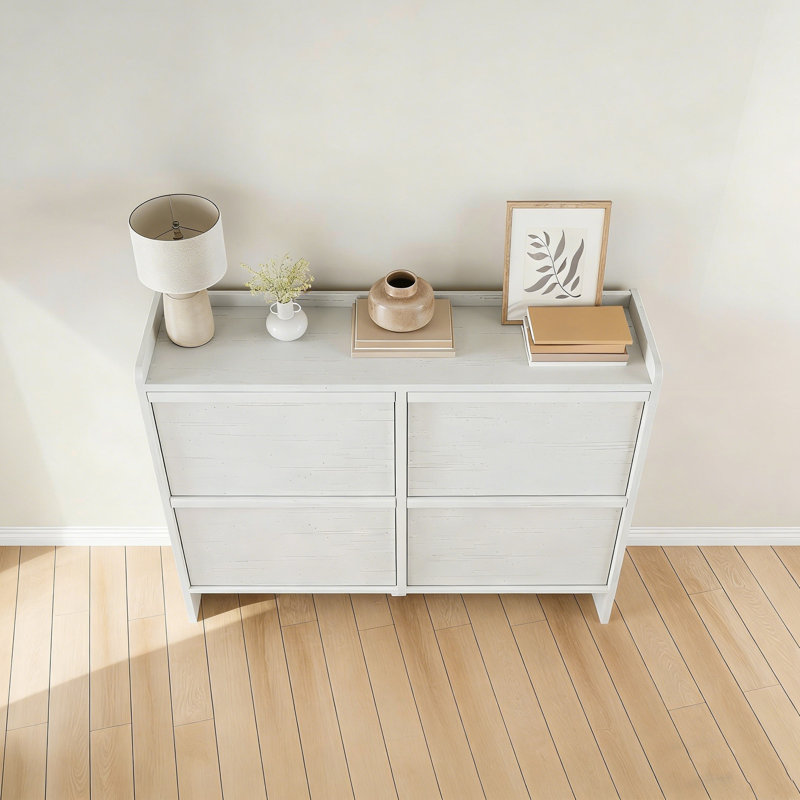 Large-Capacity Anti-Tipping Shoe Cabinet (24-30 Pairs)