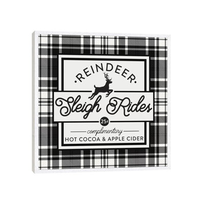 Plaid Holidays III - Print on Canvas