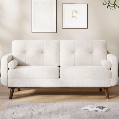 Canapé 65 po Mid Century Modern