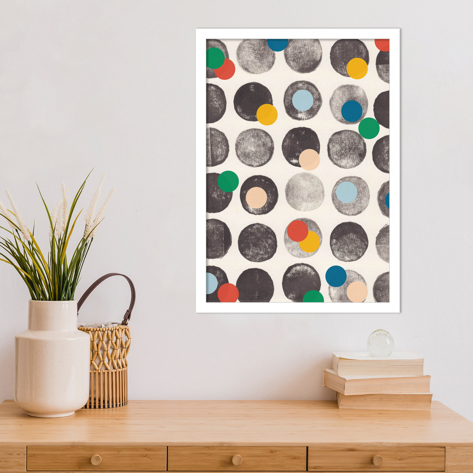 Add More Colors by Alisa Galitsyna, White, 21" H x 15" W x 1" D