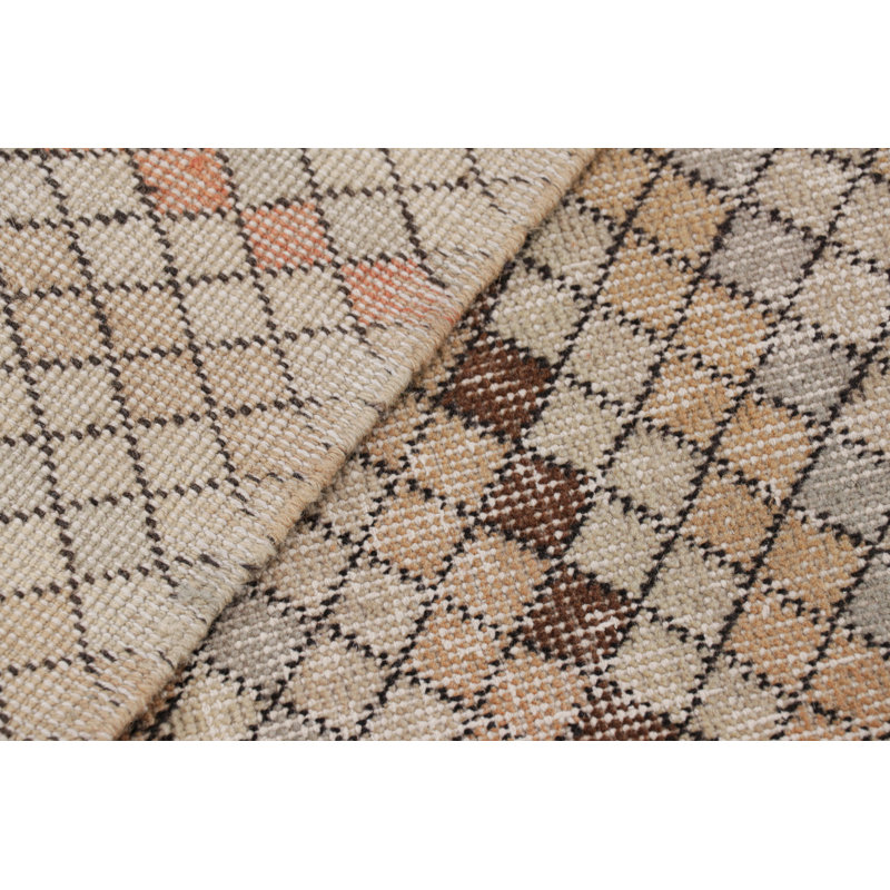 One-of-a-Kind 3'1x6'7 Hand Knotted Area Rug
