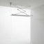 Foxydry Mini White Aluminum Foldable Retractable Clothesline-1645476276