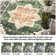 Carmelinda Washable Floral Indoor Rug
