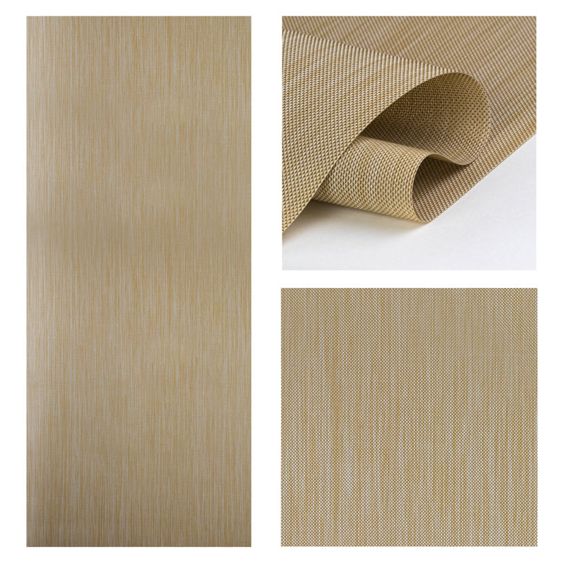 Store vertical semi-transparent Dappled Sand, L 110 po x L 116 po, Nickel satiné