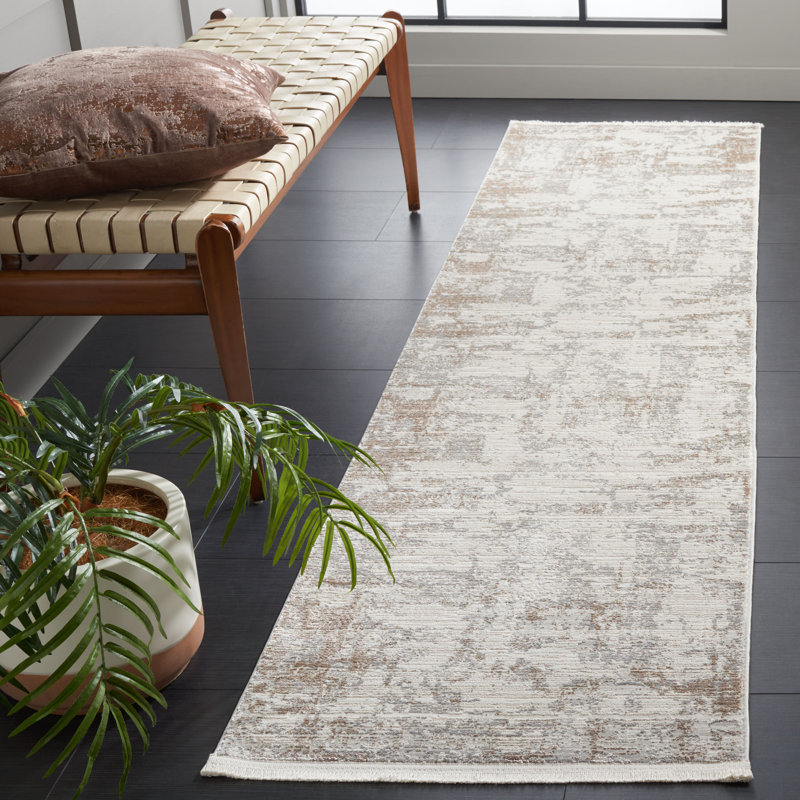 Tapis abstrait Ancika Performance, Tapis de couloir 2 pi 2 po x 8 pi