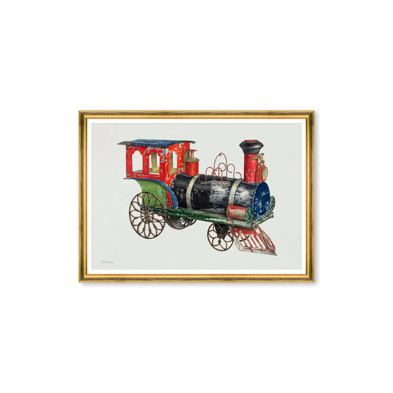 TOY LOCOMOTIVE by CHARLES HENNING