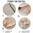Beige Spring Sweet Pea - Modern Eclectic Round Wall Art, Contemporary Wall Art Round Metal Wall Art-1723339444