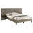 Upholstered Queen Wall Panel Bed