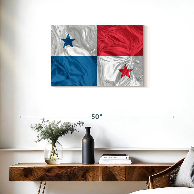 Optical Illusion Panama Flag, 20" H x 30" W