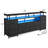 Tv Stand For Tvs Up To 70", Large Led Media Console With Charging Station And Led Light-162861823