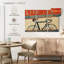 «Life Is A Beautiful Ride Quote», reproduction d'art sur toile-92761180
