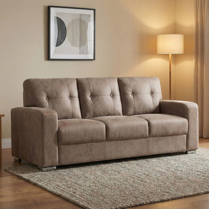 Ghent 3 Seater Sofa, Taupe