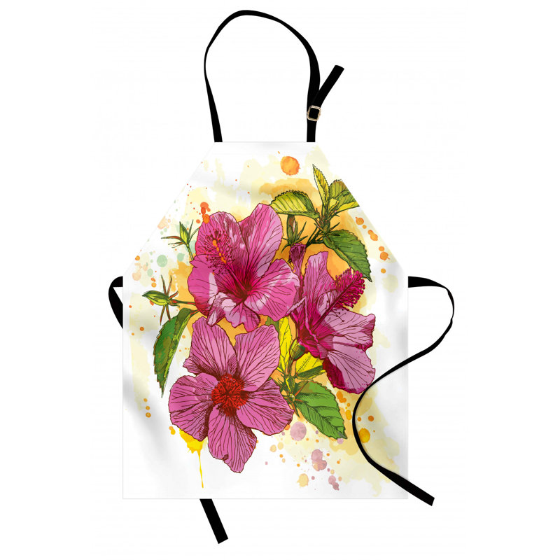 Tablier floral