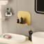 Locelso 100% METAL Floating Shelf-106502117-106502118