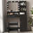 Vanity Desk With Mirror And Adjustable Lighting, Three - Level Storage Dresser For Organized Bedroom Makeup Routine-442531879