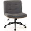 Chaise de bureau pivotante rembourrée Mitchem-2048339189