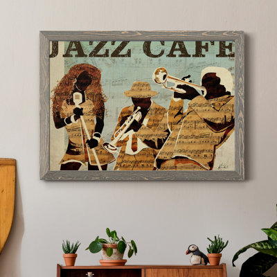 " Jazz Cafe " Painting Print