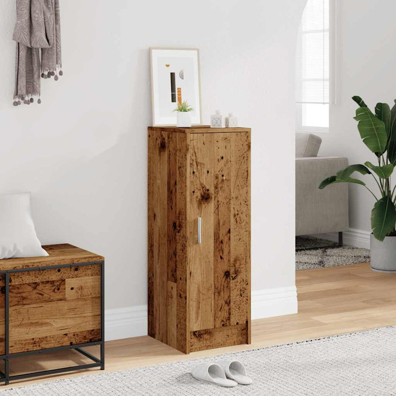 6 Pair Shoe Storage, Old Wood
