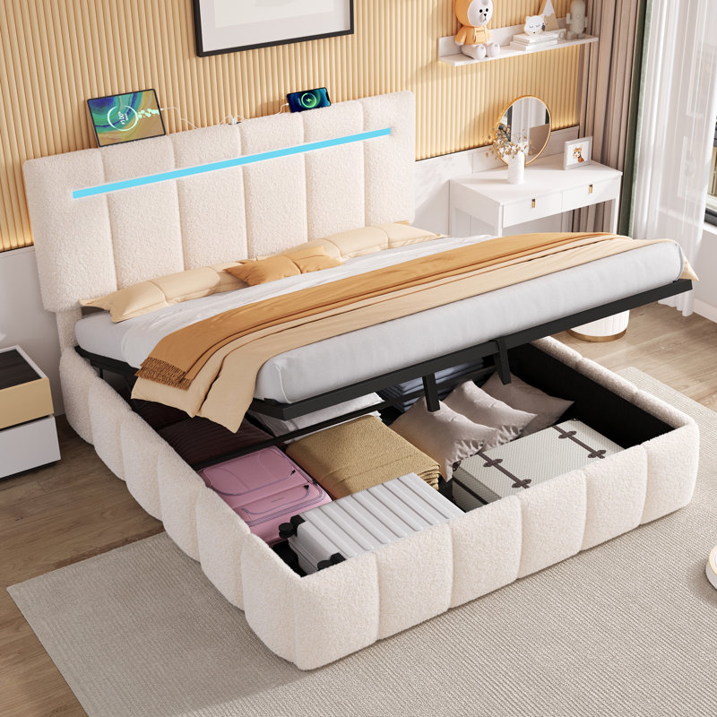Ottoman Storage Bed, Double (4'6)