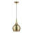 Tanna 1-Light Hardwired Steel Pendant-176246901-176246900