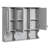 35'' Wall Mounted Modern Bathroom Medicine Cabinet With 3 Doors, Adjustable Shelves And High - Quality Materials X 7.3'' Shelves, Doors Simple Lines