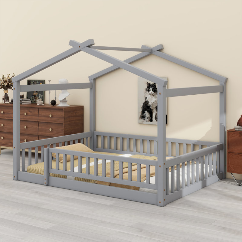 Structure de lit Classic Classic, Gris