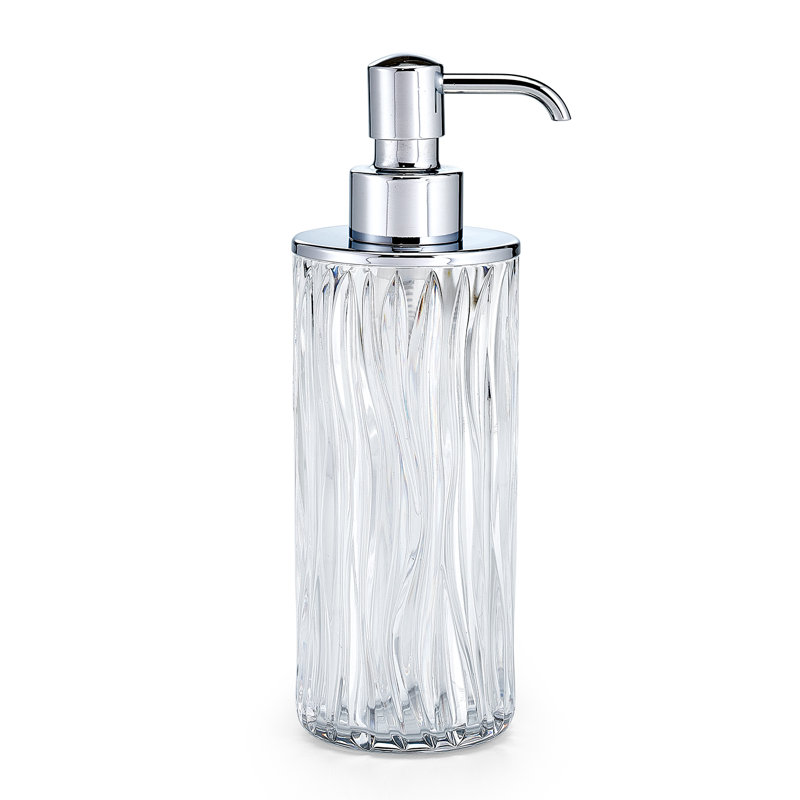 Distributeur de savon Cascata, Chrome poli
