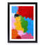 Blocks of Colour in Abstract - Picture Frame Painting Print-55687001-55687004