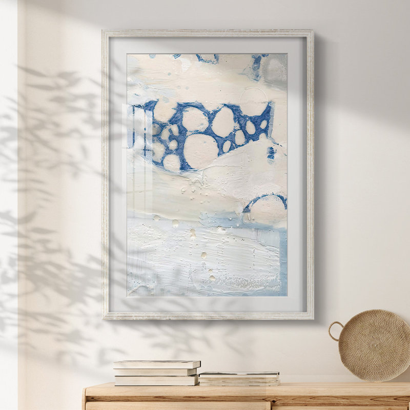 Lido III - impression encadrée, H 28,5 po x l 20,5 po, Blanc