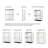 Spezia 56 - 60" W x 58" H Semi- Frameless Tub Door