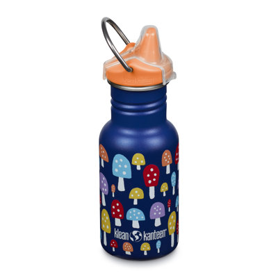 Kid Classic Narrow 12Oz (W/ Kid Sippy Cap) Mushrooms