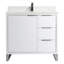 Meuble-lavabo sur pied simple 36 po avec plateau en pierre Geselle-1982264318-1982264292