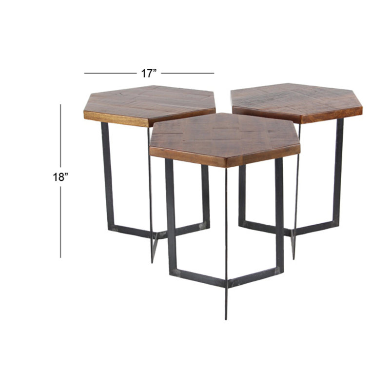 Wales Solid Wood Top Coffee Table