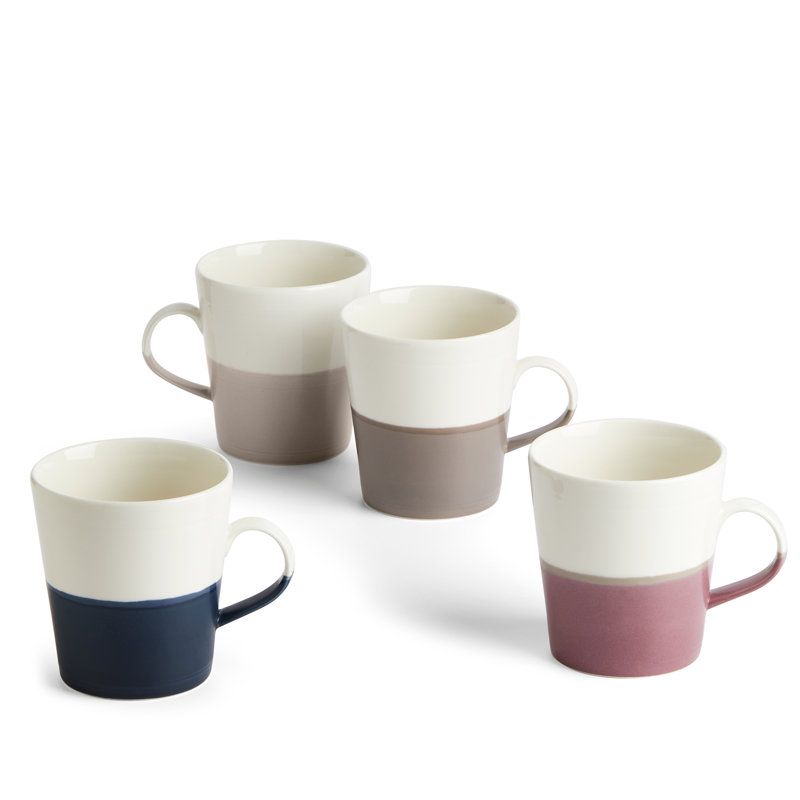 Grande 4 Piece Mug Set, 500 ml