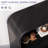 Rounded-Edge Bookcase Headboard with LED Lighting & Built-In Charging Station, King-1958409764-1958409767