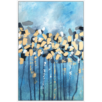 «Ocean Sparkles - Floater Frame», reproduction d'art sur toile