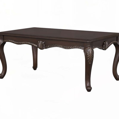Table basse en bois avec 4 pieds
