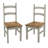 Nolea 4 - Person Pine Solid Wood Solid Wood Top Four Leg Dining Set-212362981