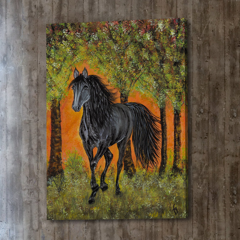 France Gilbert - Wrapped Canvas Painting, 91cm H x 61cm W x 3.81cm D