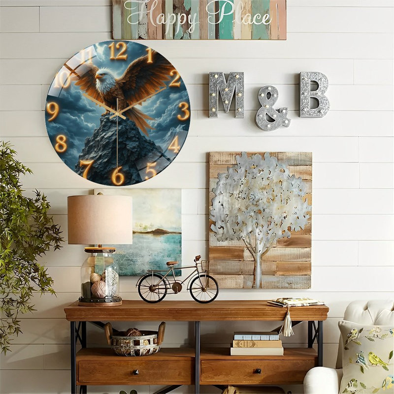 Horloge murale Eagle