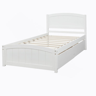 Platform Bed with Two Drawers