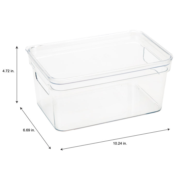 Grand ensemble de bacs, H 4,72 po x l 10,24 po x P 6,69 po, 4